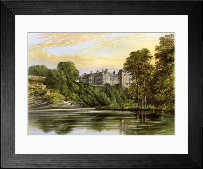 Framed Print : Brechin Castle, Brechin, Angus, Scotland, home of the Earl of Dalhousie, c1880 Framed Print : Brechin Castle, Brechin, Angus, Scotland, home of the Earl of Dalhousie, c1880