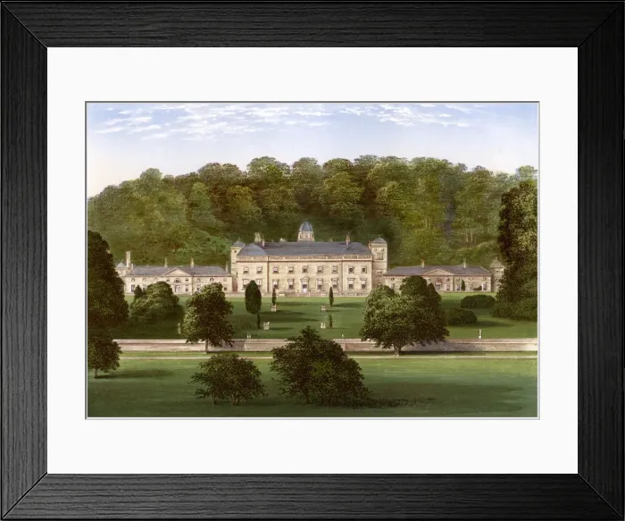 Framed Print : Castle Hill, Devon, home of Earl Fortescue, c1880 Framed Print : Castle Hill, Devon, home of Earl Fortescue, c1880