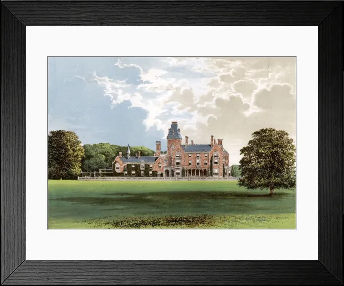 Framed Print : Hemsted Park, near Staplehurst, Kent, home of Viscount Cranbrook, c1880 Framed Print : Hemsted Park, near Staplehurst, Kent, home of Viscount Cranbrook, c1880