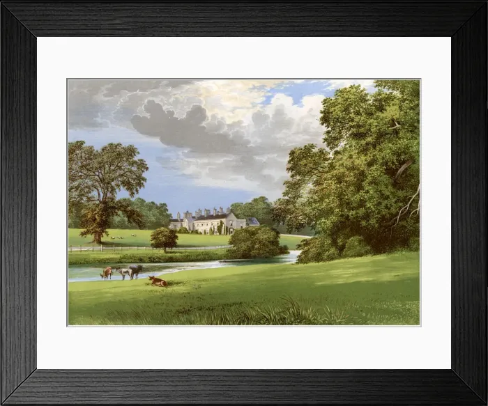 Framed Print : Castle MacGarrett, County Mayo, Ireland, home of Lord Oranmore, c1880 Framed Print : Castle MacGarrett, County Mayo, Ireland, home of Lord Oranmore, c1880