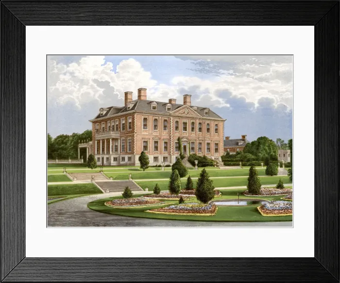 Framed Print : Melton Constable, Norfolk, Lord Hastings, c1880 Framed Print : Melton Constable, Norfolk, Lord Hastings, c1880