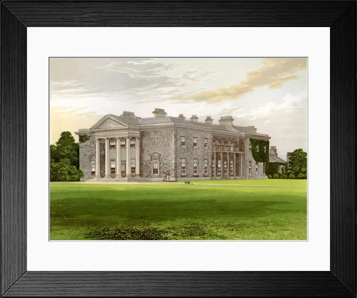 Framed Print : Bishopscourt, County Kildare, Ireland, home of the Earl of Clonmel, c1880 Framed Print : Bishopscourt, County Kildare, Ireland, home of the Earl of Clonmel, c1880