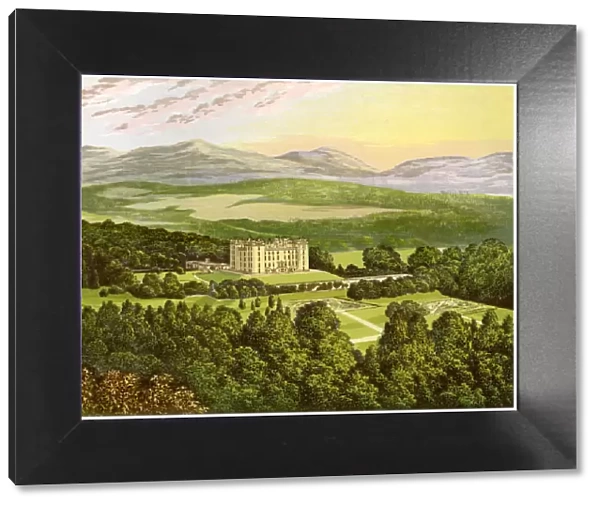 Drumlanrig Castle, Dumfriesshire, Scotland, home of the Duke of Buccleuch, c1880