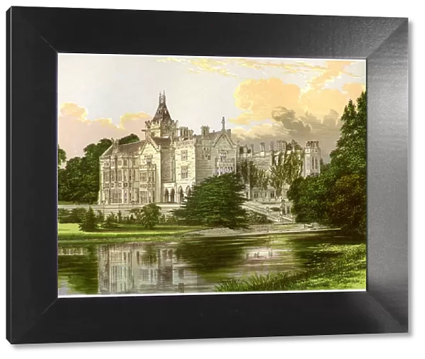 Adare Manor, County Limerick, Ireland, home of the Earl of Dunraven, c1880