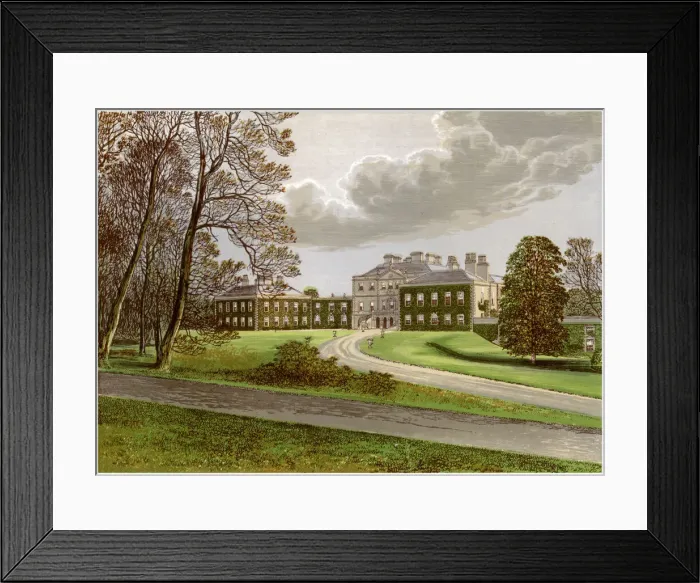 Framed Print : Haddo House, Aberdeenshire, home of the Earl of Aberdeen, c1880 Framed Print : Haddo House, Aberdeenshire, home of the Earl of Aberdeen, c1880