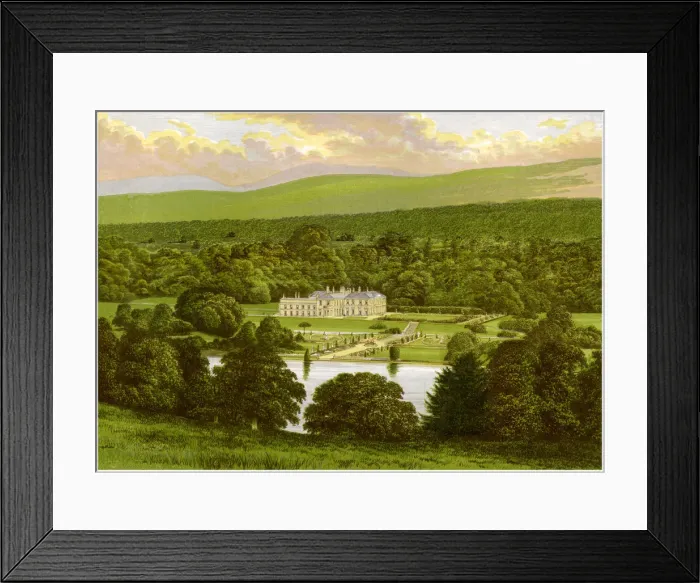 Framed Print : Barons Court, County Tyrone, Northern Ireland, home of the Duke of Abercorn, c1880 Framed Print : Barons Court, County Tyrone, Northern Ireland, home of the Duke of Abercorn, c1880