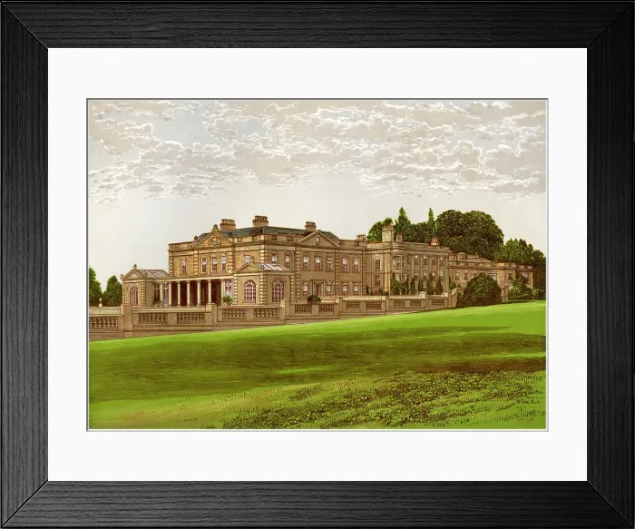 Framed Print : Gunton Park, Norfolk, home of Lord Suffield, c1880 Framed Print : Gunton Park, Norfolk, home of Lord Suffield, c1880