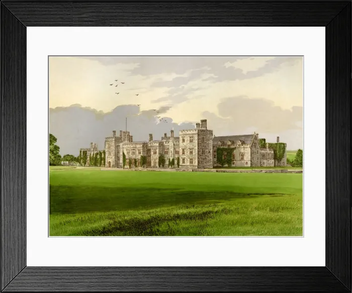 Framed Print : Penshurst Castle, Kent, Lord de L Isle and Dudley, c1880 Framed Print : Penshurst Castle, Kent, Lord de L Isle and Dudley, c1880