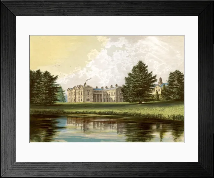 Framed Print : Compton Verney, Warwickshire, home of Lord Willoughby de Broke, c1880 Framed Print : Compton Verney, Warwickshire, home of Lord Willoughby de Broke, c1880