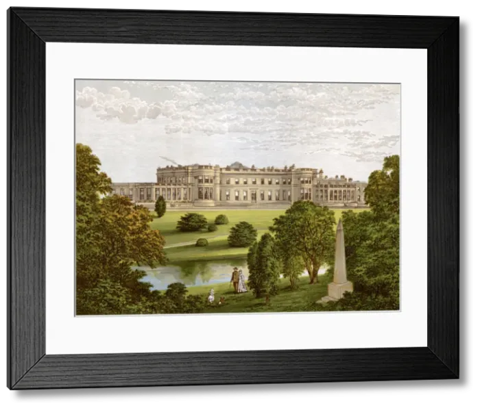 Framed Print : Wynyard Park, County Durham, home of the Marquis of Londonderry, c1880 Framed Print : Wynyard Park, County Durham, home of the Marquis of Londonderry, c1880