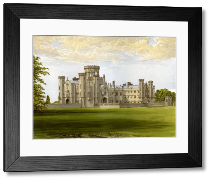 Framed Print : Studley Castle, Warwickshire, home of the Walker family, c1880 Framed Print : Studley Castle, Warwickshire, home of the Walker family, c1880