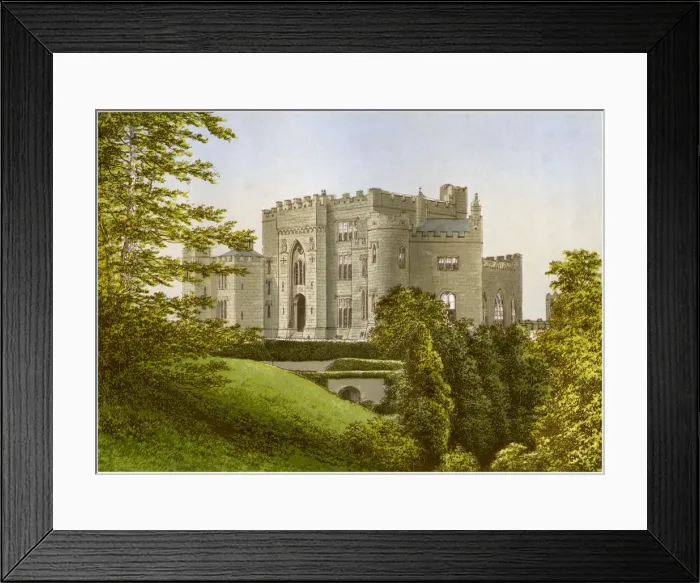 Framed Print : Birr Castle, Count Offaly, Ireland, home of the Earl of Rosse, c1880 Framed Print : Birr Castle, Count Offaly, Ireland, home of the Earl of Rosse, c1880