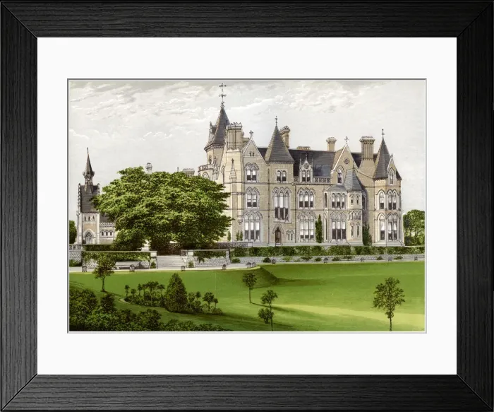 Framed Print : Bestwood Lodge, Nottinghamshire, home of the Duke of St Albans, c1880 Framed Print : Bestwood Lodge, Nottinghamshire, home of the Duke of St Albans, c1880