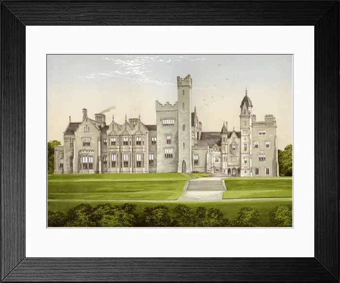 Framed Print : Rossmore Park, County Monaghan, Ireland, home of Lord Rossmore, c1880 Framed Print : Rossmore Park, County Monaghan, Ireland, home of Lord Rossmore, c1880