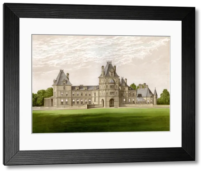 Framed Print : Wynnstay, Denbighshire, Wales, home of Baronet Williams-Wynn, c1880 Framed Print : Wynnstay, Denbighshire, Wales, home of Baronet Williams-Wynn, c1880