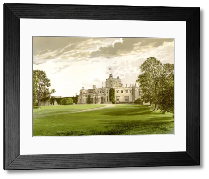 Framed Print : Moreton Hall, Cheshire, home of the Ackers family, c1880 Framed Print : Moreton Hall, Cheshire, home of the Ackers family, c1880
