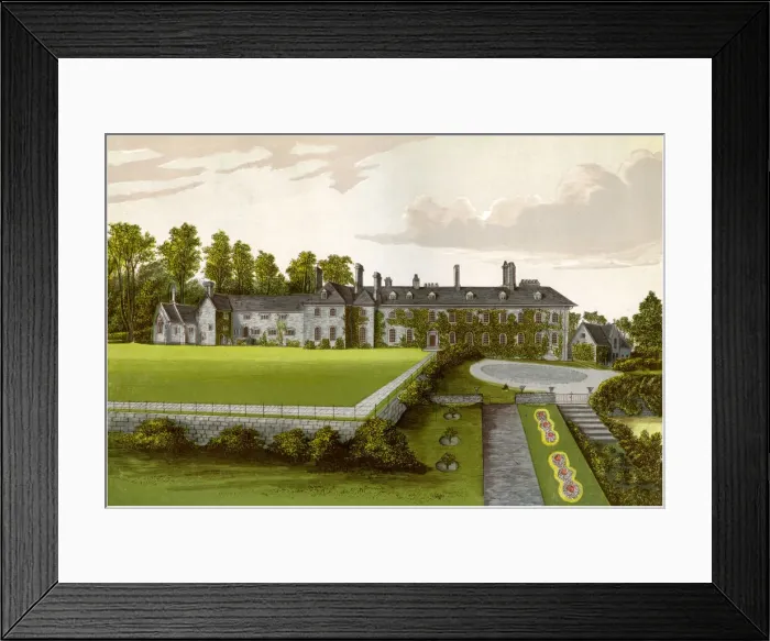 Framed Print : Cefn Mably, Glamorgan, Wales, home of the Kemeys-Tynte family, c1880 Framed Print : Cefn Mably, Glamorgan, Wales, home of the Kemeys-Tynte family, c1880