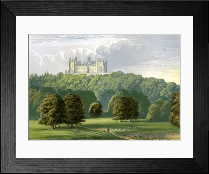 Framed Print : Belvoir Castle, Leicestershire, home of the Duke of Rutland, c1880 Framed Print : Belvoir Castle, Leicestershire, home of the Duke of Rutland, c1880