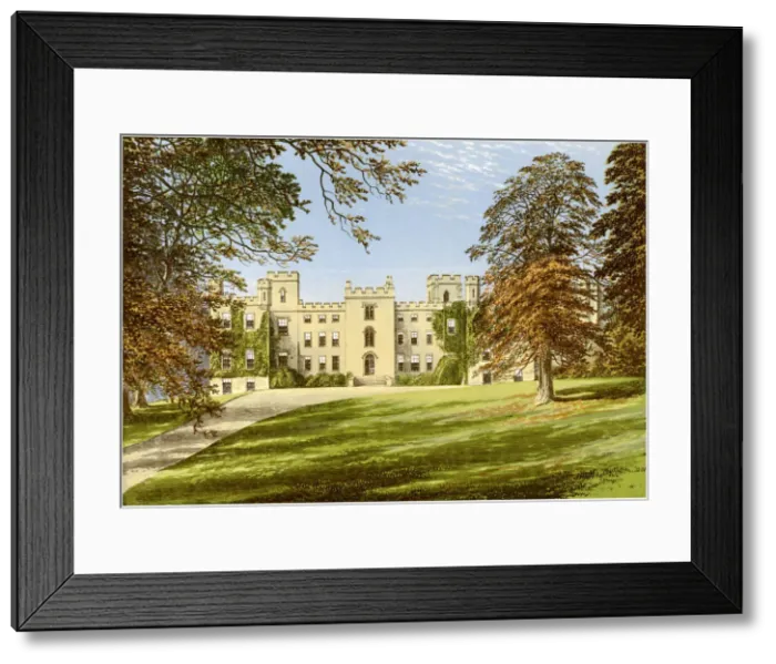 Framed Print : Mulgrave Castle, Yorkshire, home of the Marquis of Normanby, c1880 Framed Print : Mulgrave Castle, Yorkshire, home of the Marquis of Normanby, c1880