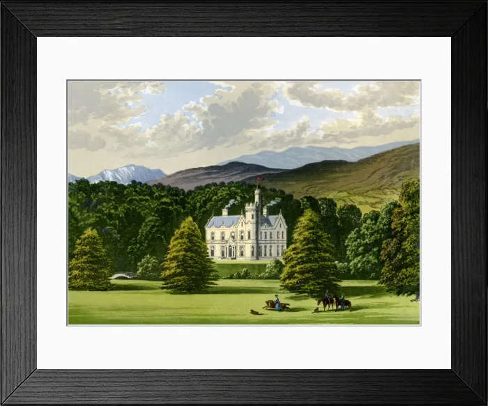 Framed Print : Ardtully, County Kerry, Ireland, home of the Orpen-Knight family, c1880 Framed Print : Ardtully, County Kerry, Ireland, home of the Orpen-Knight family, c1880