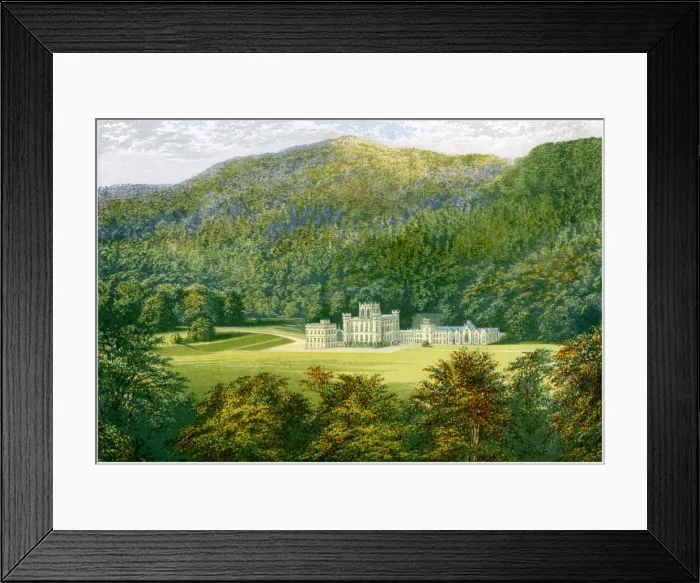 Framed Print : Taymouth Castle, Perthshire, Scotland, home of the Earl of Breadalbane, c1880 Framed Print : Taymouth Castle, Perthshire, Scotland, home of the Earl of Breadalbane, c1880