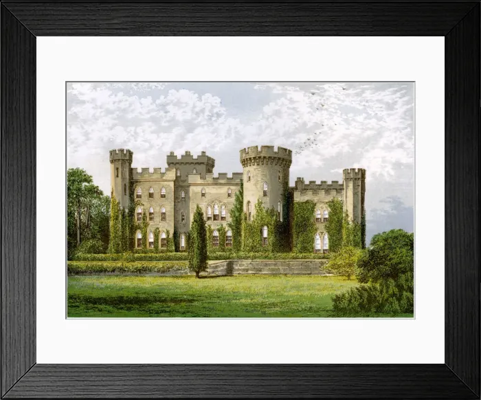 Framed Print : Cholmondeley Castle, Cheshire, home of the Marquis of Cholmondeley, c1880 Framed Print : Cholmondeley Castle, Cheshire, home of the Marquis of Cholmondeley, c1880