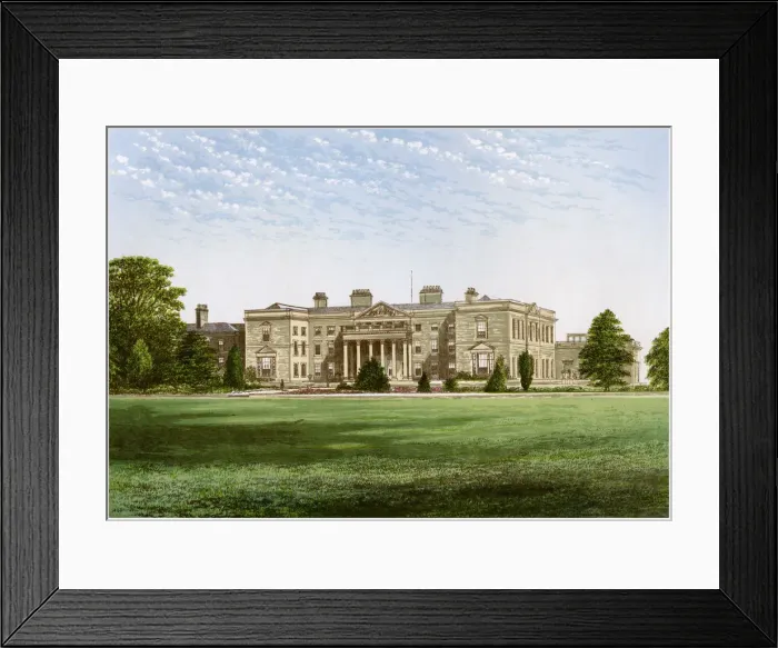 Framed Print : Gopsal Hall, Leicestershire, home of Lord Howe, c1880 Framed Print : Gopsal Hall, Leicestershire, home of Lord Howe, c1880