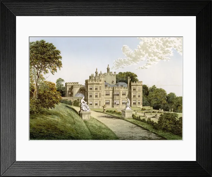Framed Print : Mount Edgcumbe, Cornwall, home of Lord Mount Edgcumbe, c1880 Framed Print : Mount Edgcumbe, Cornwall, home of Lord Mount Edgcumbe, c1880