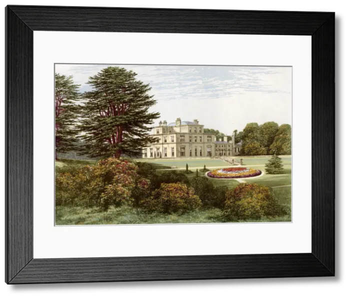 Framed Print : Eden Hall, Cumberland, home of Baronet Musgrave, c1880 Framed Print : Eden Hall, Cumberland, home of Baronet Musgrave, c1880