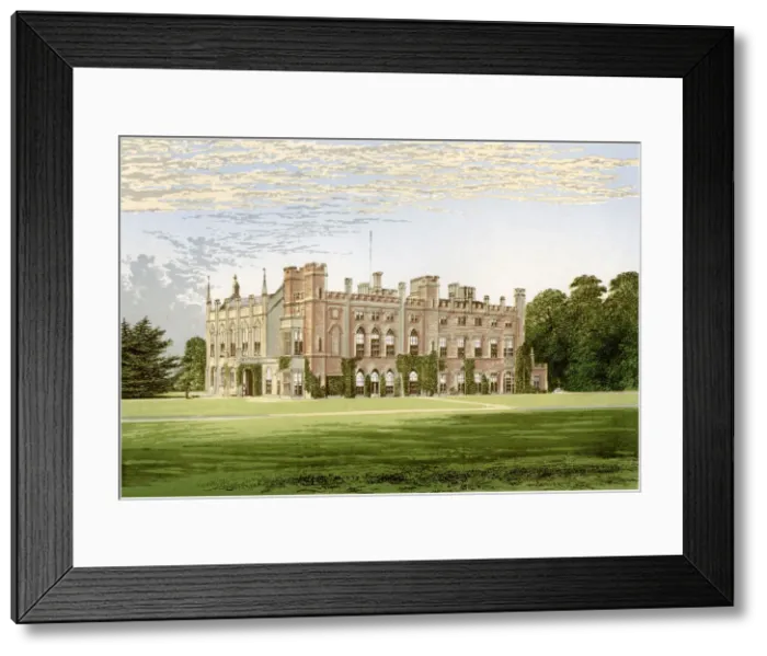 Framed Print : Cassiobury Park, Hertfordshire, home of the Earl of Essex, c1880 Framed Print : Cassiobury Park, Hertfordshire, home of the Earl of Essex, c1880