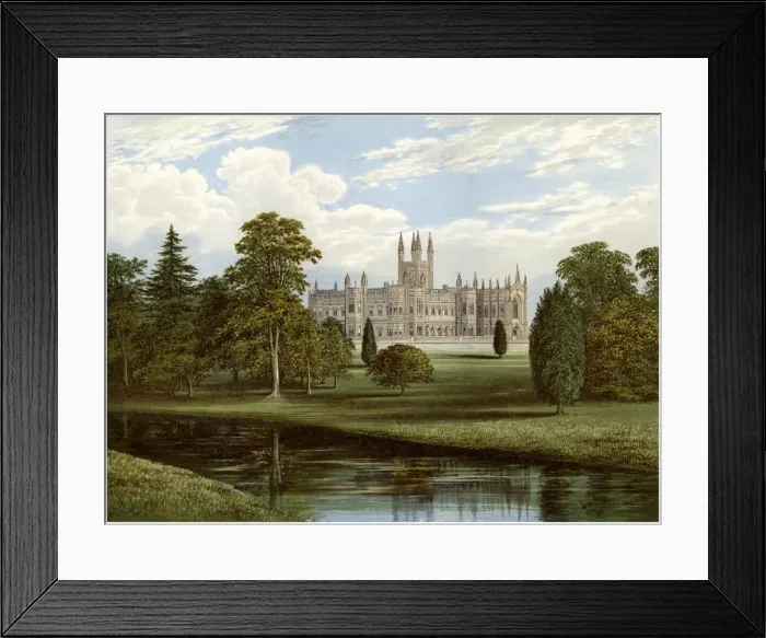 Framed Print : Toddington Park, Gloucestershire, home of Lord Sudeley, c1880 Framed Print : Toddington Park, Gloucestershire, home of Lord Sudeley, c1880