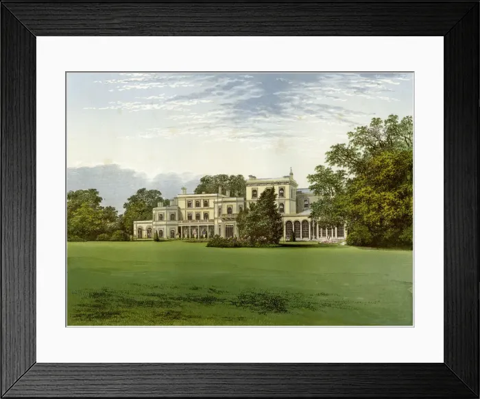 Framed Print : Danesfield House, Buckinghamshire, home of the Scott-Murray family, c1880 Framed Print : Danesfield House, Buckinghamshire, home of the Scott-Murray family, c1880