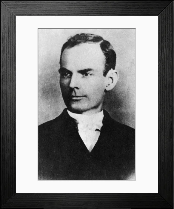Framed Print : James Younger, American outlaw, c1869-1876 (1954)