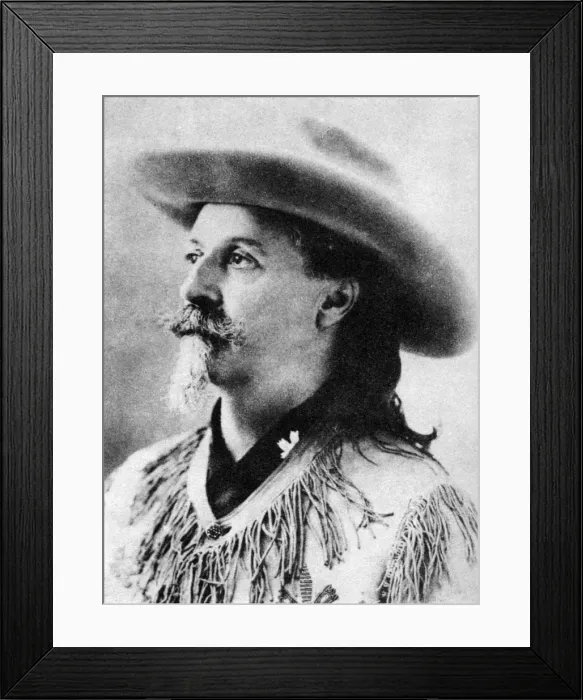 Framed Print : Colonel William F Buffalo Bill Cody, late 19th or early 20th century (1954) Framed Print : Colonel William F Buffalo Bill Cody, late 19th or early 20th century (1954)