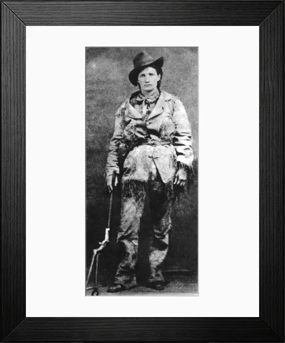 Framed Print : Calamity Jane, General Crooks scout, c1870-1876 (1954) Framed Print : Calamity Jane, General Crooks scout, c1870-1876 (1954)
