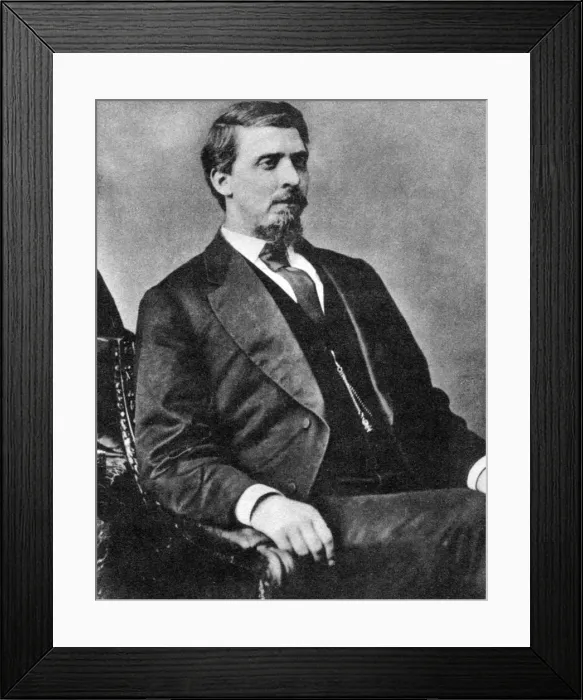 Framed Print : Judge Isaac C Parker, the Hanging Judge, c1870s-1880s (1954) Framed Print : Judge Isaac C Parker, the Hanging Judge, c1870s-1880s (1954)