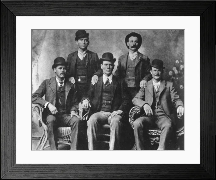 Framed Print : The Wild Bunch, American outlaw gang, 1901 (1954) Framed Print : The Wild Bunch, American outlaw gang, 1901 (1954)