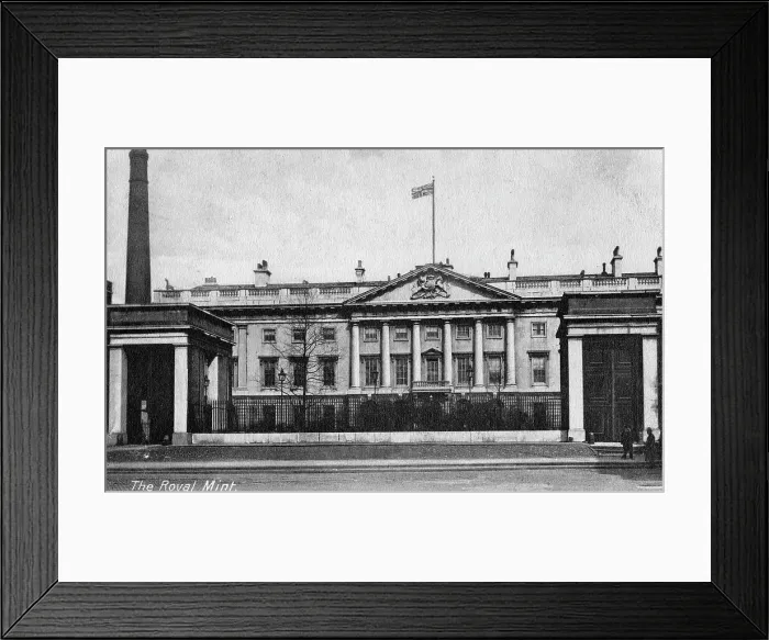 Framed Print : The Royal Mint, Tower Hill, London, early 20th century Framed Print : The Royal Mint, Tower Hill, London, early 20th century