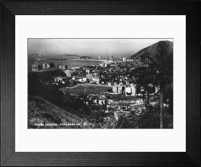 Framed Print : Copacabana, Rio de Janeiro, Brazil, c1937