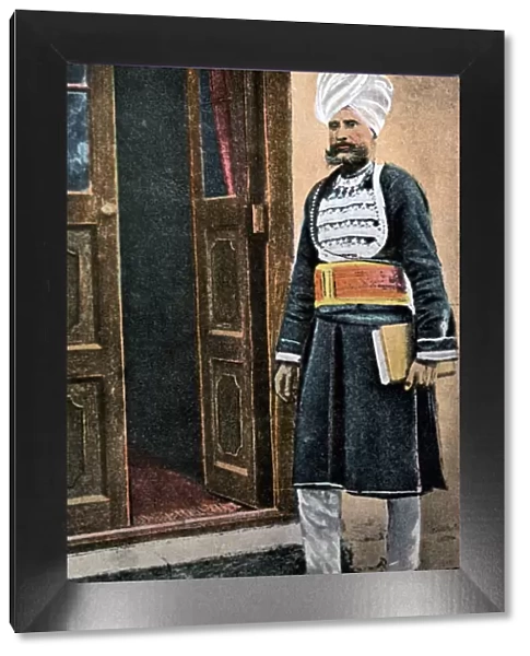 Orderly, Ambala, India, early 20th century