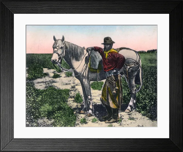 Framed Print : Gaucho, Argentina, early 20th century Framed Print : Gaucho, Argentina, early 20th century