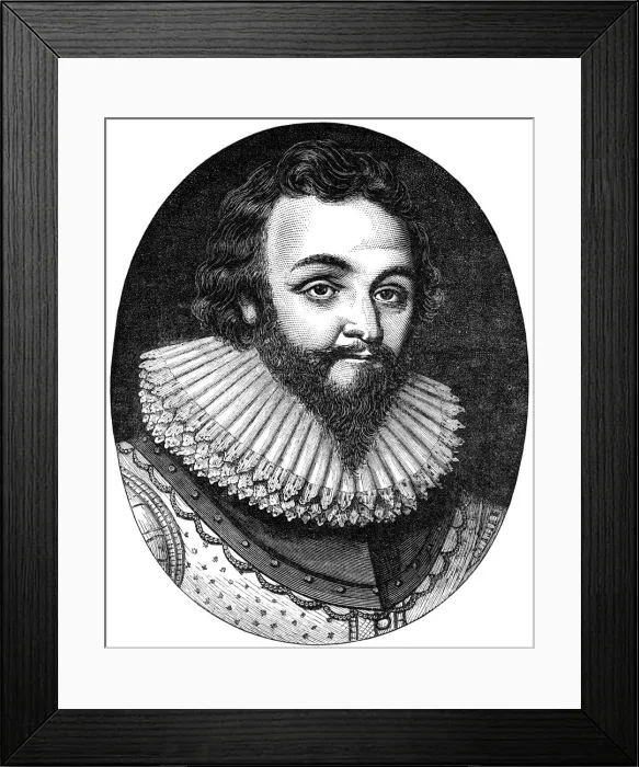 Framed Print : Sir Francis Drake, 16th century English navigator and privateer, c1880 Framed Print : Sir Francis Drake, 16th century English navigator and privateer, c1880