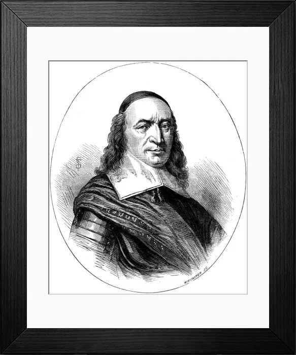 Framed Print : Peter Stuyvesant, Dutch soldier and colonial administrator, c1660 (c1880). Artist: Whymper Framed Print : Peter Stuyvesant, Dutch soldier and colonial administrator, c1660 (c1880). Artist: Whymper