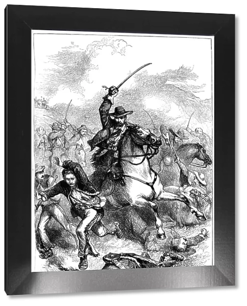 Battle of Buena Vista, Mexico, 1847 (c1880)