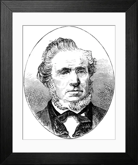 Framed Print : Brigham Young, American Mormon leader, (c1880) Framed Print : Brigham Young, American Mormon leader, (c1880)