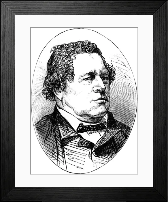 Framed Print : George A Smith, Cousin of the The Prophet, c1880 Framed Print : George A Smith, Cousin of the The Prophet, c1880