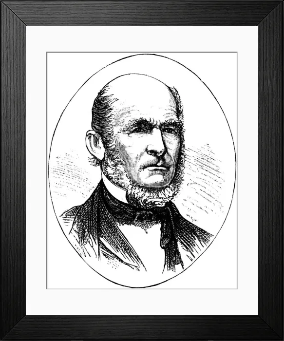 Framed Print : Heber Kimball, leading member of the Mormon movement, (c1880) Framed Print : Heber Kimball, leading member of the Mormon movement, (c1880)