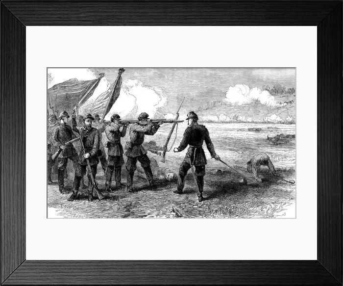 Framed Print : The Battle of Bull Run, Virginia, 1861 (c1880) Framed Print : The Battle of Bull Run, Virginia, 1861 (c1880)