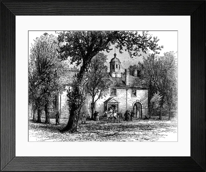 Framed Print : Fairfax Courthouse, Virginia, c1880 Framed Print : Fairfax Courthouse, Virginia, c1880