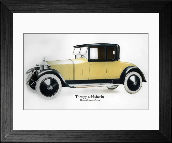 Framed Print : Rolls-Royce Three Quarter Coupe, 1910-1929(?) Framed Print : Rolls-Royce Three Quarter Coupe, 1910-1929(?)